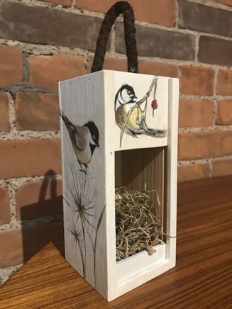 Bird box - mixed media - ©Lydia Charak