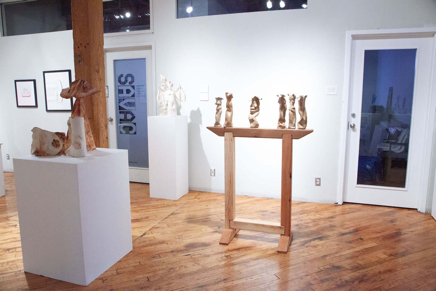 States of grace exhibit - porcelain sculpture - ©Lydia Charak