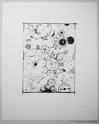 Timeless - lithograph - ©Lydia Charak