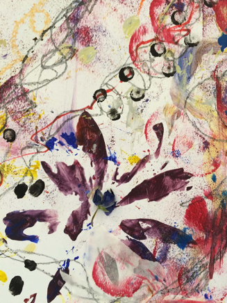 Abstract 1 - watercolour - ©Lydia Charak
