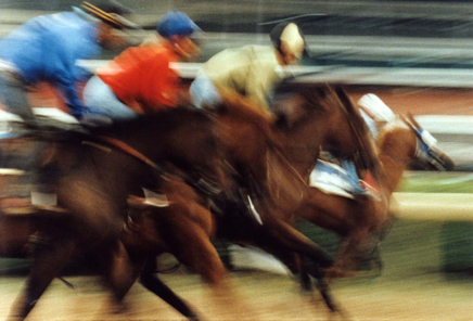 And They're Off - award winning photograph - ©Lydia Charak