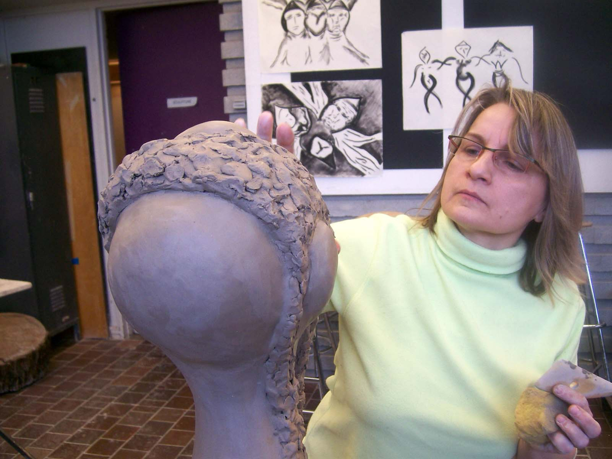 Sculpting fusion head - &copy;Lydia Charak