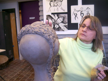 Sculpting fusion head - ©Lydia Charak