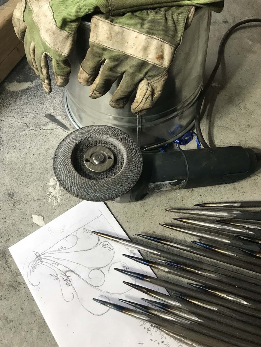 Welding gate design in studio - ©Lydia Charak