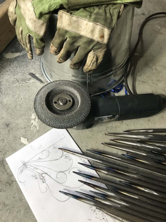 Welding gate design in studio - ©Lydia Charak
