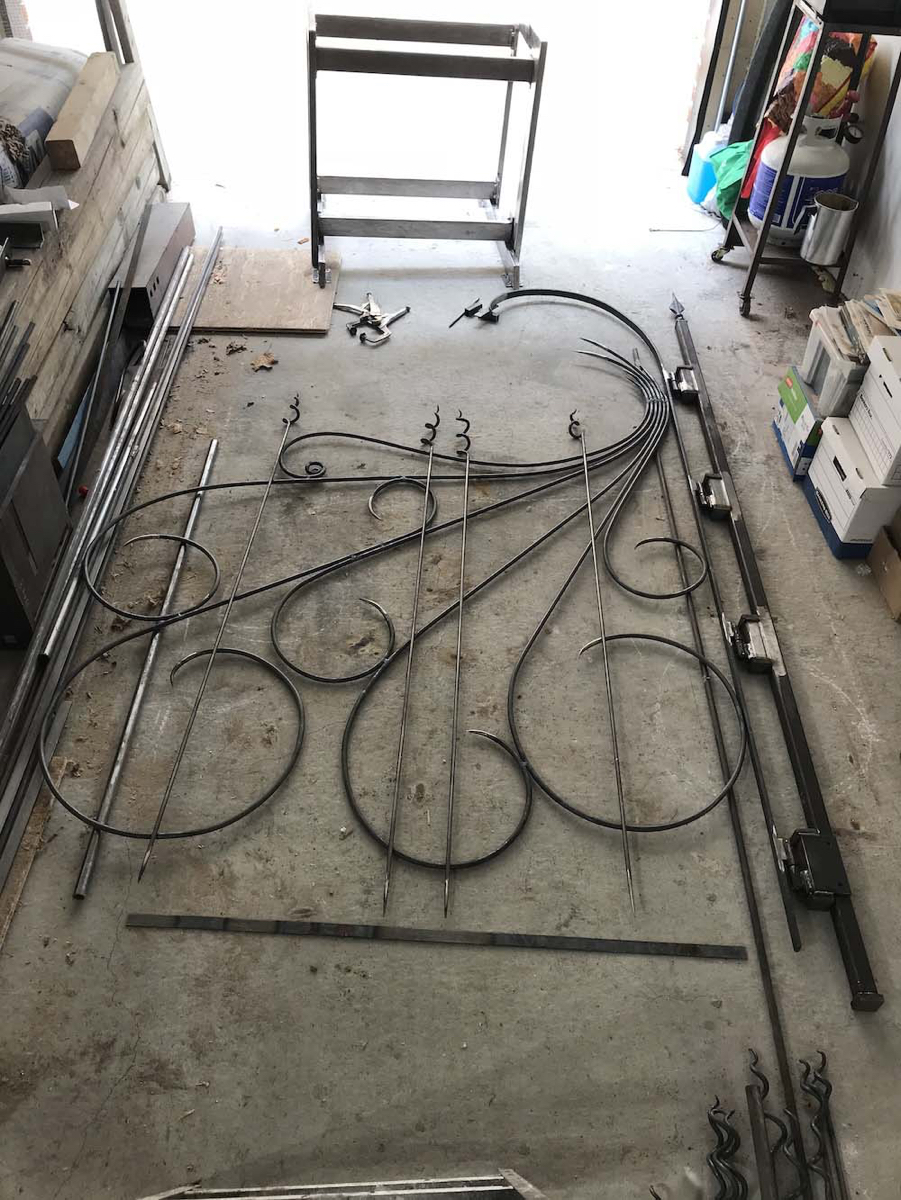 Welding gate in studio 1 - &copy;Lydia Charak.jpg