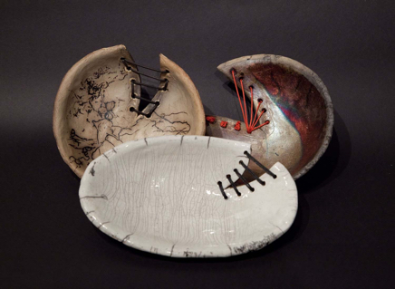 Bowls - mixed-media - ©Lydia Charak