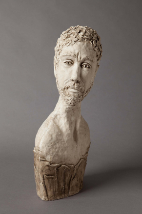 Bust of a man - sculpture - ©Lydia Charak