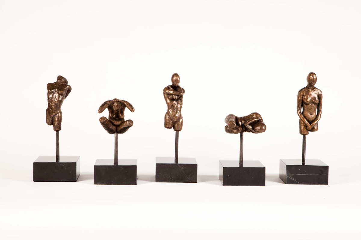 Grief series - bronze sculpture - sculpture - &copy;Lydia Charak