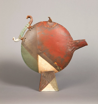 Teapot - mixed media - ©Lydia Charak.jpg
